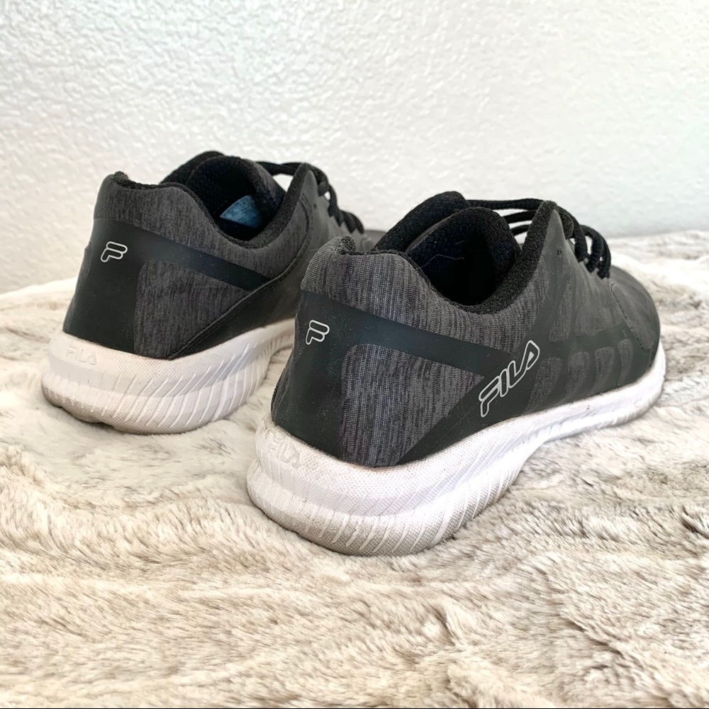 Fila Black Memory Foam Finity Running Shoes - image 3